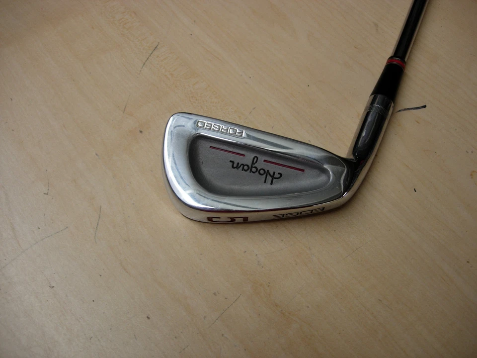g4 LH NOS Unhit 1990's Hogan Edge 5-IRON LEFT Hand steel Apex 3 Regular Flex - Image 2 of 4
