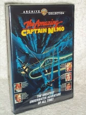 The Amazing Captain Nemo (DVD, 2021) NEW Jose Ferrer Burgess Meredith Mel Ferrer