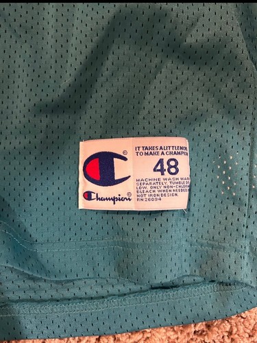 Vintage Champion DAN MARINO No. 13 MIAMI DOLPHINS (Size 48) Jersey TEAL - Picture 3 of 6