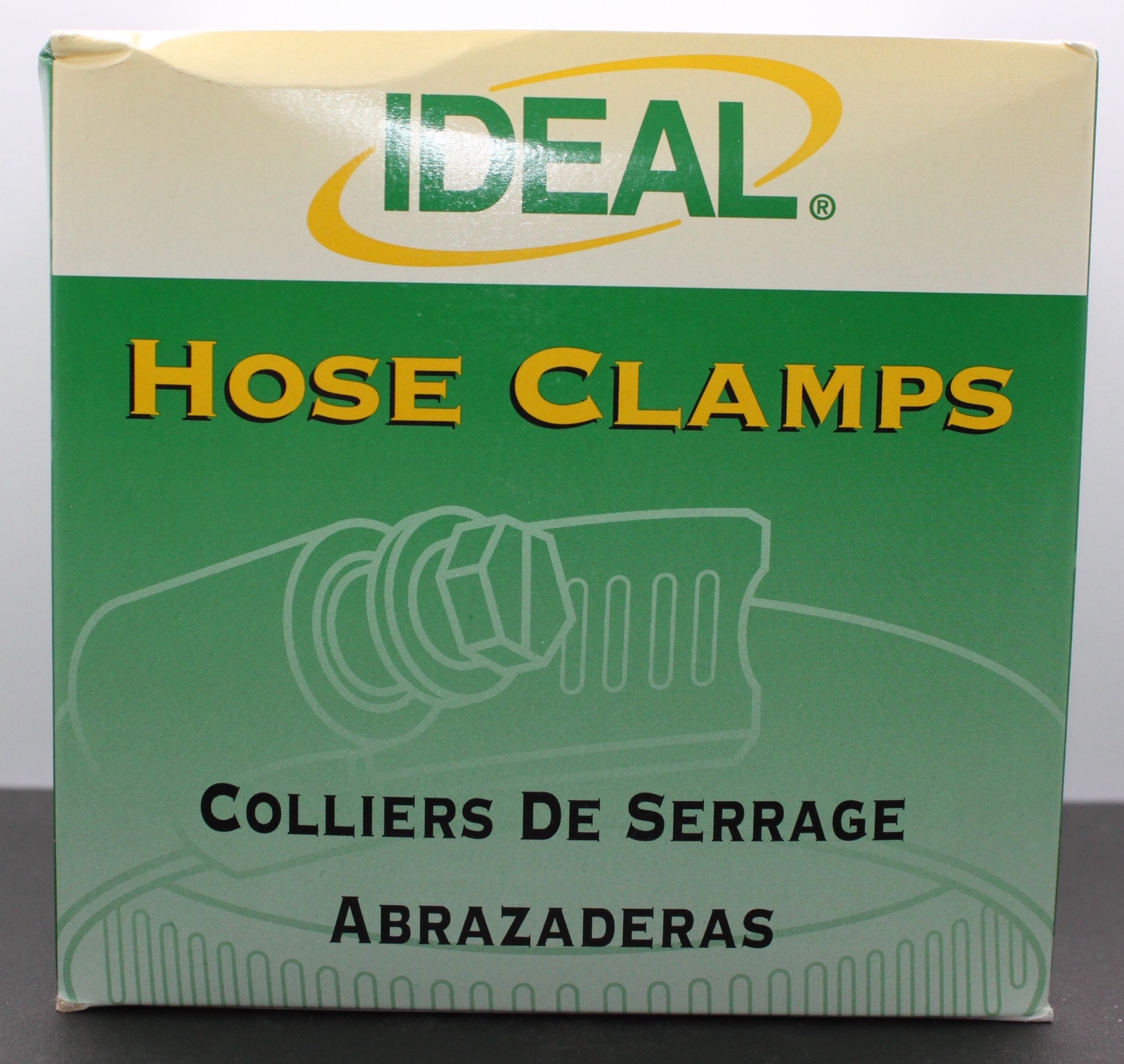 1/2" Wide, TurnKey Worm Gear Hose Clamp; PK10 Ideal 1XHE6 2 1/2 3 1/2