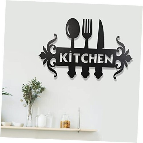 Kitchen Metal Sign, Kitchen Signs Wall Decor Rustic Metal Kitchen Decor