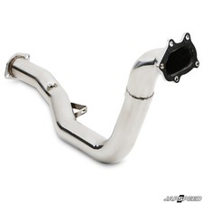 JAPSPEED 3" EXHAUST DECAT DOWN PIPE FOR SUBARU IMPREZA NEW AGE WRX STI GD 01-07