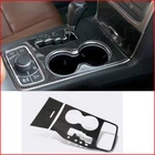 Soft Carbon fiber For Jeep Grand Cherokee 11-13 Interior Gear Shift Panel Trim
