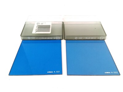 COKIN A 021 Blue (80 B) und A 022 Blue (80 C) Filter - Cokin A (S) 67 x 67 mm