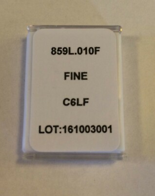 Crosstech High Speed Diamond Dental Bur Fine Needle C6LF