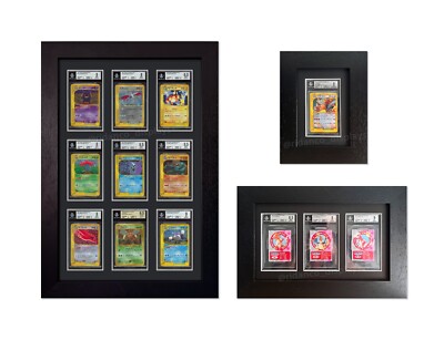 Ridanco BGS Card Display Frames, UV Protective, Made in UK Graded Slab Beckett