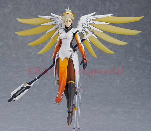 Overwatch Figma 427 Angel Action Figure Model In Stock NEW - Picture 4 of 4