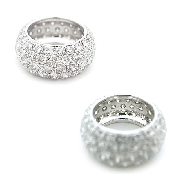 逸品】 Dia Pave Vecchio Ponte 5.71ct eBay | P0003230 K18WG  