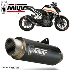 Exhaust KTM 390 DUKE 2021 2022 MIVV Gppro Black