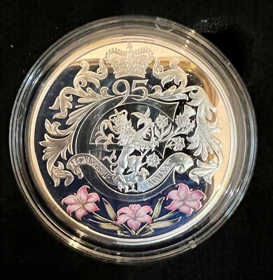 2021 QE II 95歳記念 5オンス10ポンド 2021 エリザベス女王 生誕95周年記念 10ポンド5オンスプルーフ銀貨 未