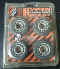 Vintage 72mm Street 84A Hyper Power Edge Roller Hockey Wheels 1993