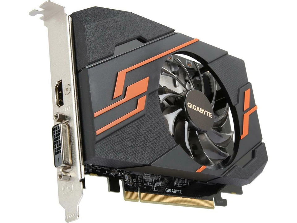 NEW Gigabyte Geforce GT1030 2GB GDDR5 GV-N1030OC-2GI PCI-E Video Card DVI HDMI - Image 3 of 4