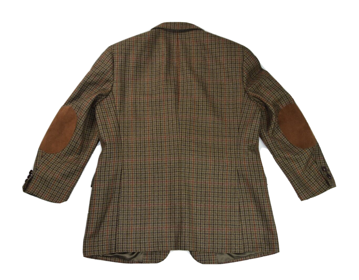 MENS BURBERRY BLAZER 100% VIRGIN WOOL JACKET SPORT size 25