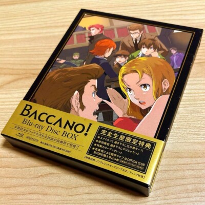 バッカーノ! BACCANO! Blu-ray Disc BOX〈3枚組〉 Amazon.com: BACCANO! Blu-ray Disc Box [Limited Release] [Blu-ray