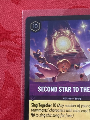 FOIL Lorcana: Ursula’s Return - Second Star to the Right - 61/204 FOIL - Picture 3 of 7