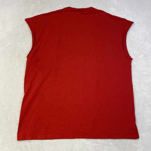 Camisa De Colección Lee Sports Chicago Bulls Finales NBA Sin Mangas Para Hombre M Roja EE. UU. - Imagen 11 de 11
