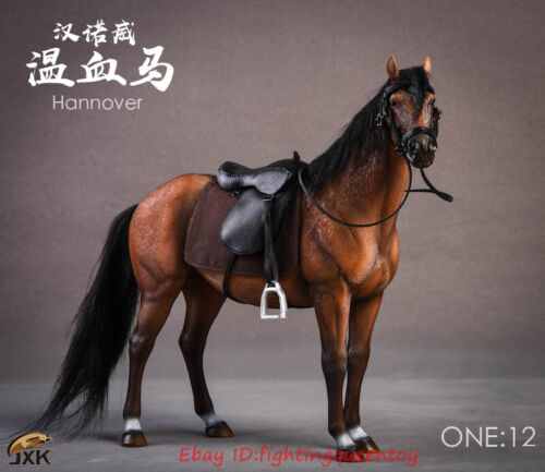 1/12 JXK Studio JXK013 Germany Hanoverian Horse Model Fits 12" Figure InStock - Picture 7 of 11