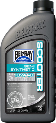 BEL-RAY SCOOTER SEMI-SYNTHETIC ENGINE OIL 10W-40 1L 303000000000