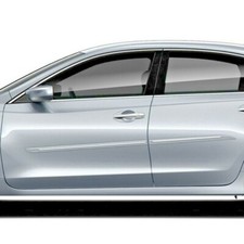 For Nissan Altima 2013-2018 Painted Side Moldings Wchrome Inserts Cf7-alt13