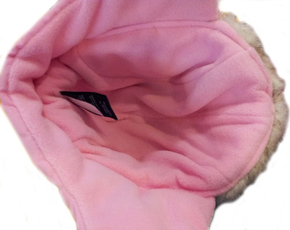 CHAPÉU AVIADOR INVERNO SOLDADO PELE SINTÉTICA CRIANÇA BONÉ DE INVERNO FOFO-À PROVA D'ÁGUA  - Imagem 4 de 4