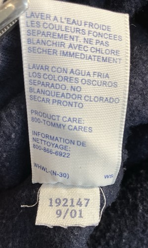 Vintage Tommy Hilfiger Wide Leg Jogginghose Damen Gr. M Y2K - Bild 11 von 12
