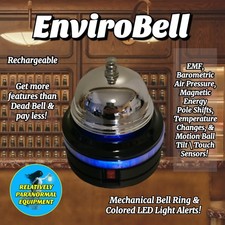 EnviroBell ultimate ghost hunting device  & trigger object, Rechargeable