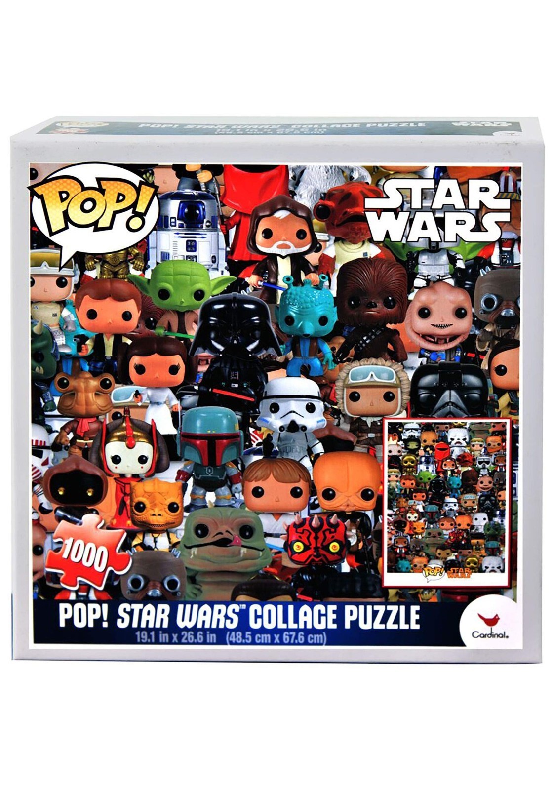 Funko  Pop Star Wars Collage Puzzle 1000 Piece 19.1 X 26.6 I