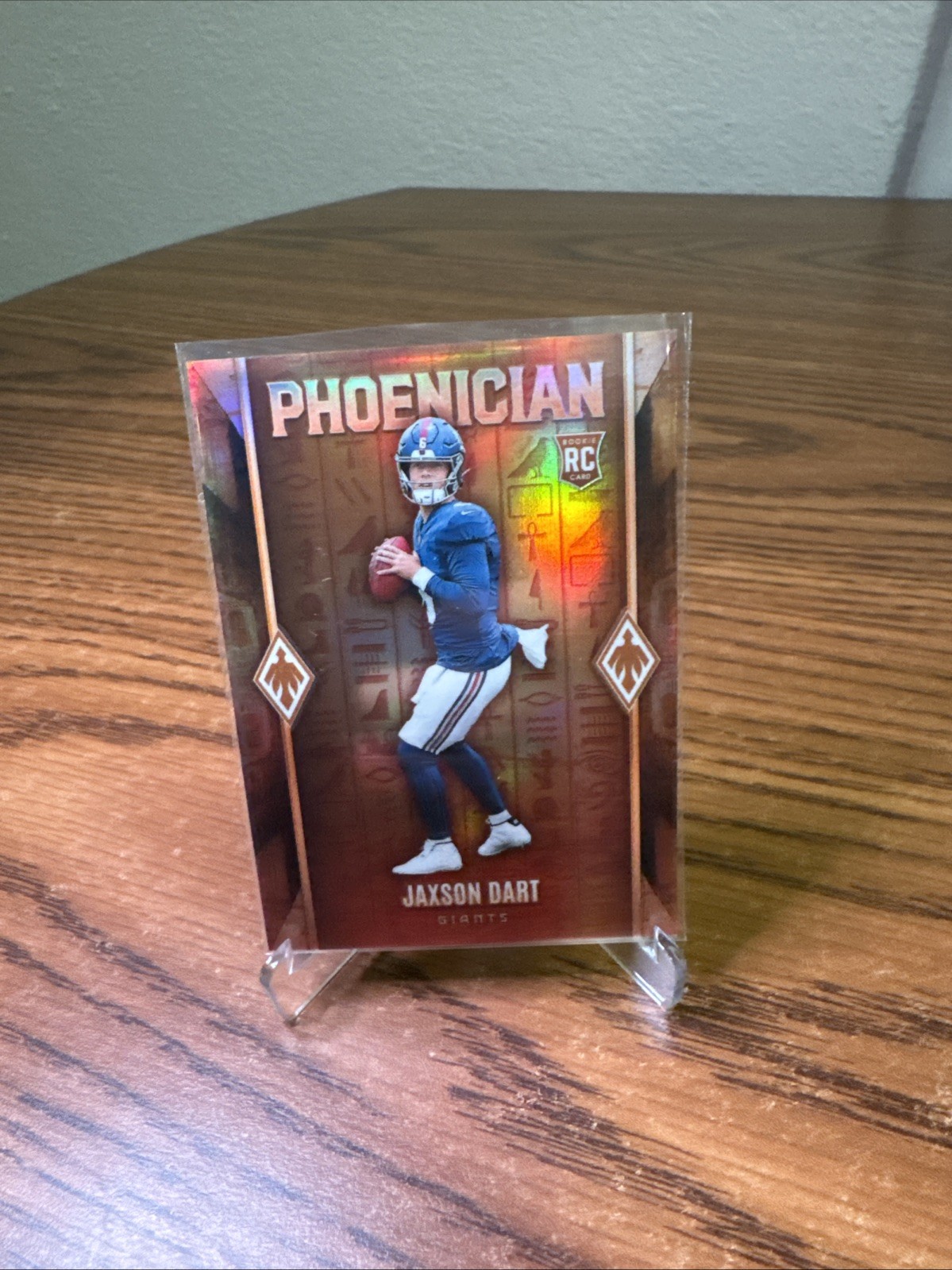 Jaxson Dart 2025 Panini Phoenix Phoenician CASE HIT SSP RC Rookie No. 5