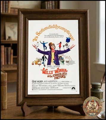 Willy Wonka Charlie & The Chocolate Factory 12''x8'' / Movie Poster Photo
