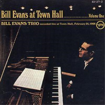 Bill Evans Trio Bill Evans at Town Hall: Recorded Live at Town Hall, Februa (CD)