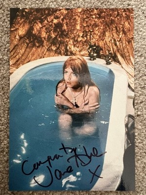 Signiertes Foto Jane Asher