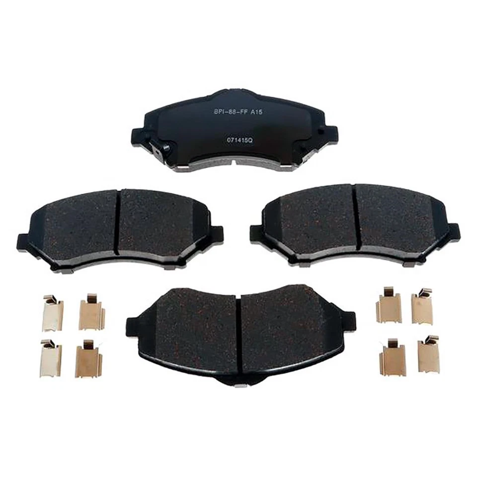 Rotores de freno delanteros traseros y pastillas de freno de cerámica para Chrysler Town & Country 2011 Foto 2 de 4