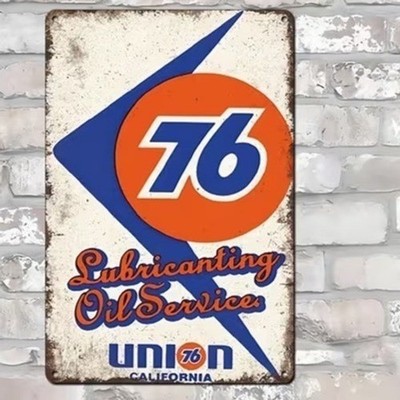 UNIION 76 Retro Metal Sign. Garage. Man Cave. Oil gas