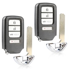 2 Remote Keyless Entry Smart Fob Car Replacement For Honda 4b (CWTWB1G0090)