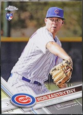 2017 Topps Chrome #89 Rob Zastryzny Baseball VG