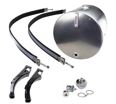 #ad #ad SMC50A 50 Gallon Aluminum Saddle Mount Hydraulic Reservoir Tank 24 x 27 Inch $619.99