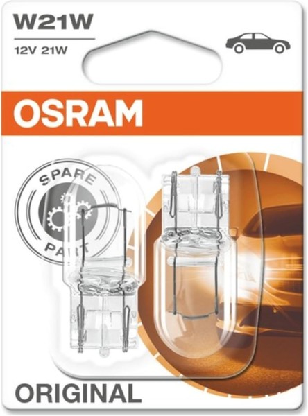 Osram Original W21W W3X16D 12 V/21 W (2Er Blister)-image