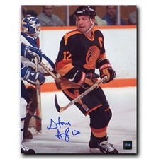 Stan Smyl Vancouver Canucks Autographed 8x10 Photo NO TARIFFS