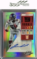 2018 Panini Contenders Optic #158 Lorenzo Carter