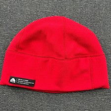 Vintage 2006 Nike ACG Beanie Hat Skull Cap Softshell Red Winter Ski OSFM
