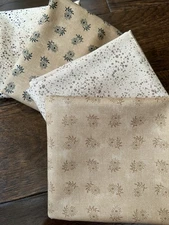 Lot 4 MODA Kansas City Troubles -4 Half Yards Stitches On The Oregon Trail 2 VTG