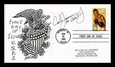 US COVER JOE LOUIS BOXING CHAMPION FDC SCOTT 2766 HAND MADE 6 OF 10 PM SIGNED
