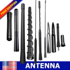 9.6" Black Radio Antenna AM/FM Stereo for Vehicle Car Truck Boat 1.4"/3"/4"/4.7"