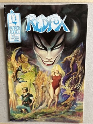 Harrier Comics: REDFOX Vol. 1 No. 7. Jan 1987 (Box6) VG Condition