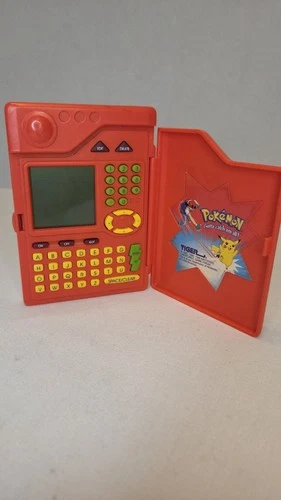 Vintage 1999 POKEMON POKEDEX Tiger Electronic Handheld Toy Portable Game 90's