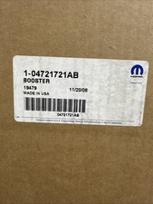 Mopar 04721721ab Booster 1998-2000 Dodge Caravan Chrysler Town Country Nos Mopar 04721721ab Booster 1998-2000 Dodge Caravan Chrysler Town Country Nos