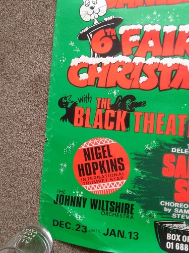Vintage Paul Daniels Fairfield Halls Christmas Show Poster 1984 - Picture 4 of 9