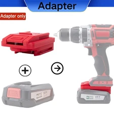 Adapter For Bosch PBA 18V Li-ion Battery Convert to for Ozito/Einhell 18V Tool