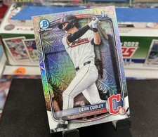 2025 Bowman Draft Chrome Mega Mojo Refractor - #BDC-129 Dean Curley Guardians