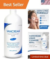 32 Fl Oz Fragrance-Free Liquid Cleanser for Sensitive Skin - Gentle Daily Wash